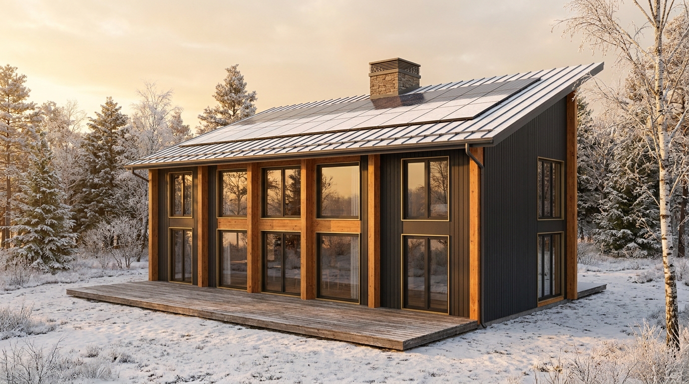 月の杜 外観 — AI render based on BIM specs