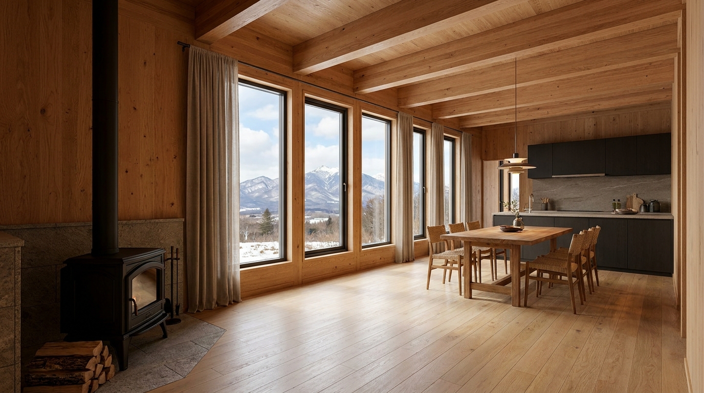 西の小屋 内観