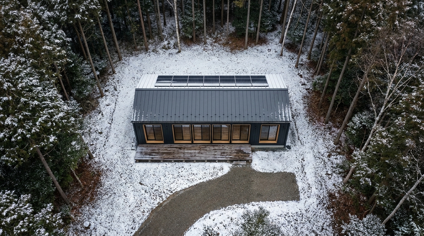 風の小屋 配置