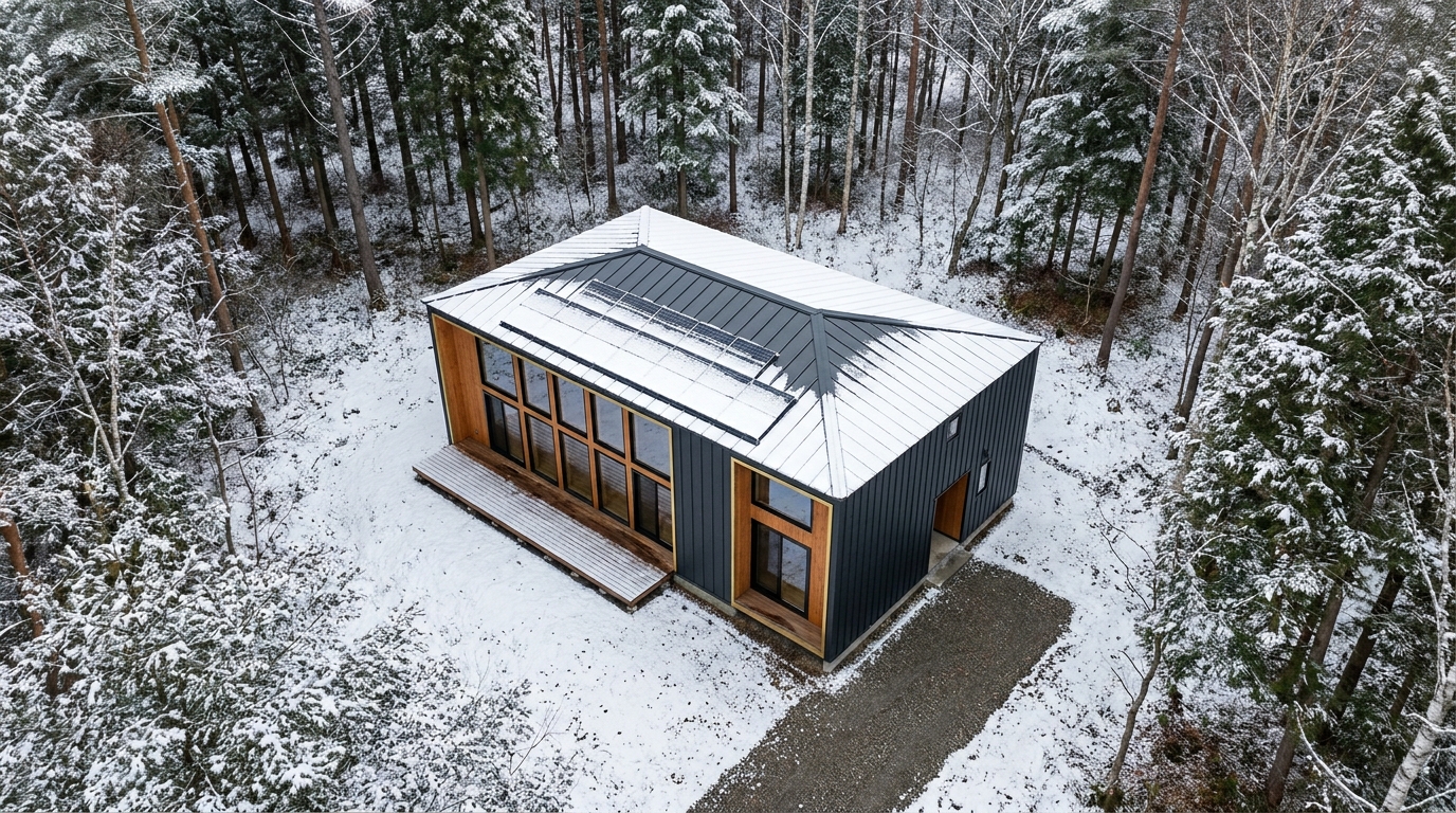 霧の小屋 配置