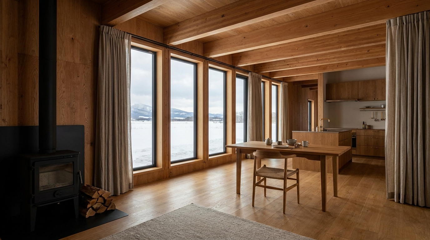 東の小屋 内観