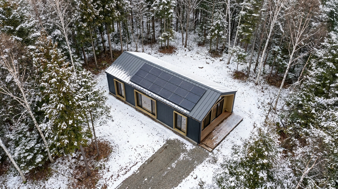 東の小屋 配置