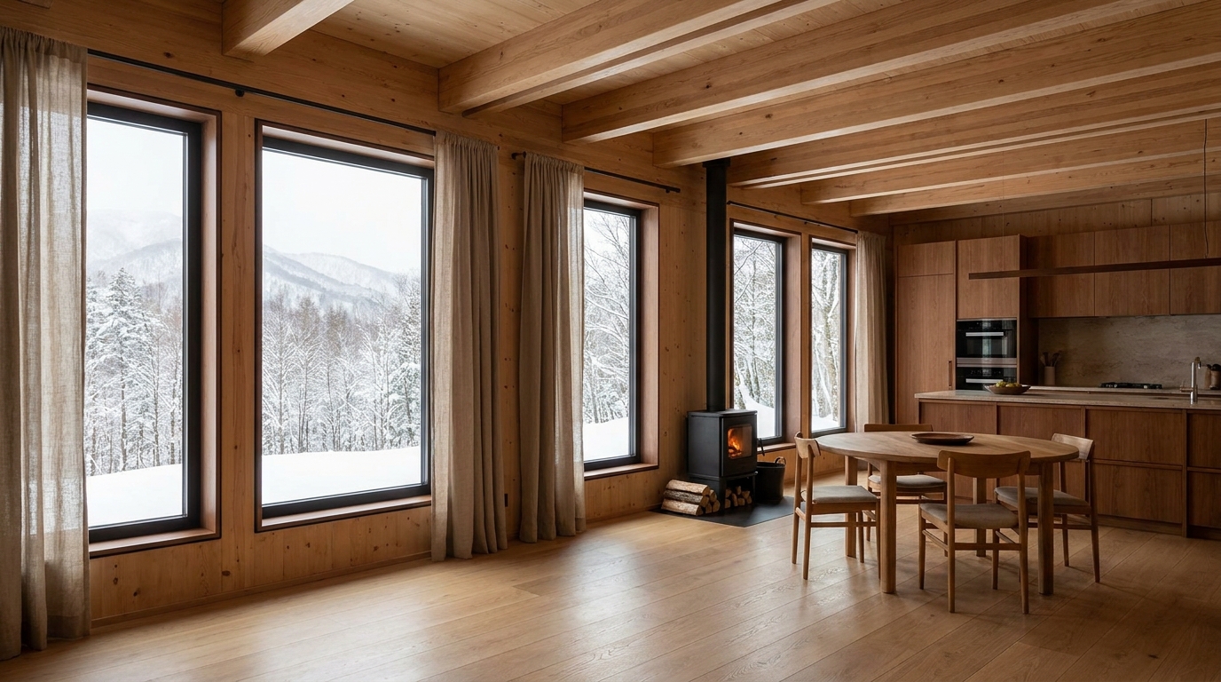 東の小屋 内観