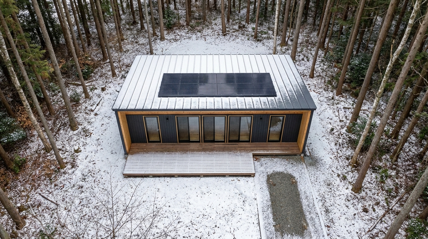 東の小屋 配置