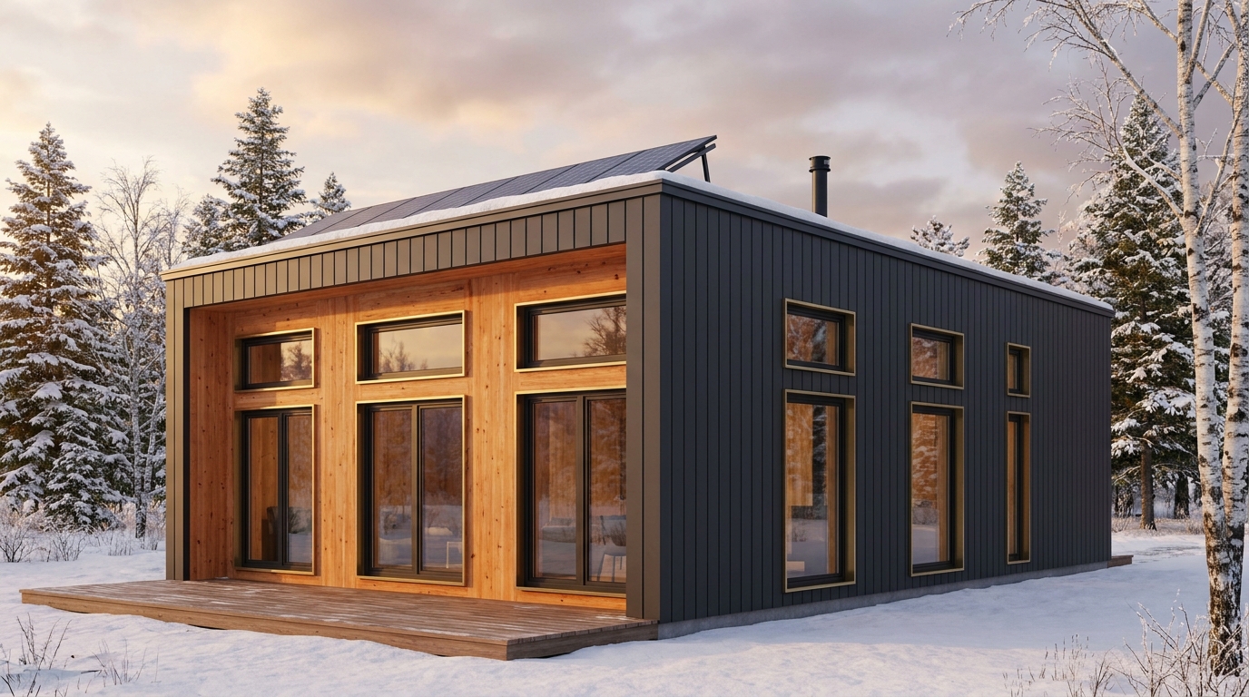 東の塔 外観 — AI render based on BIM specs