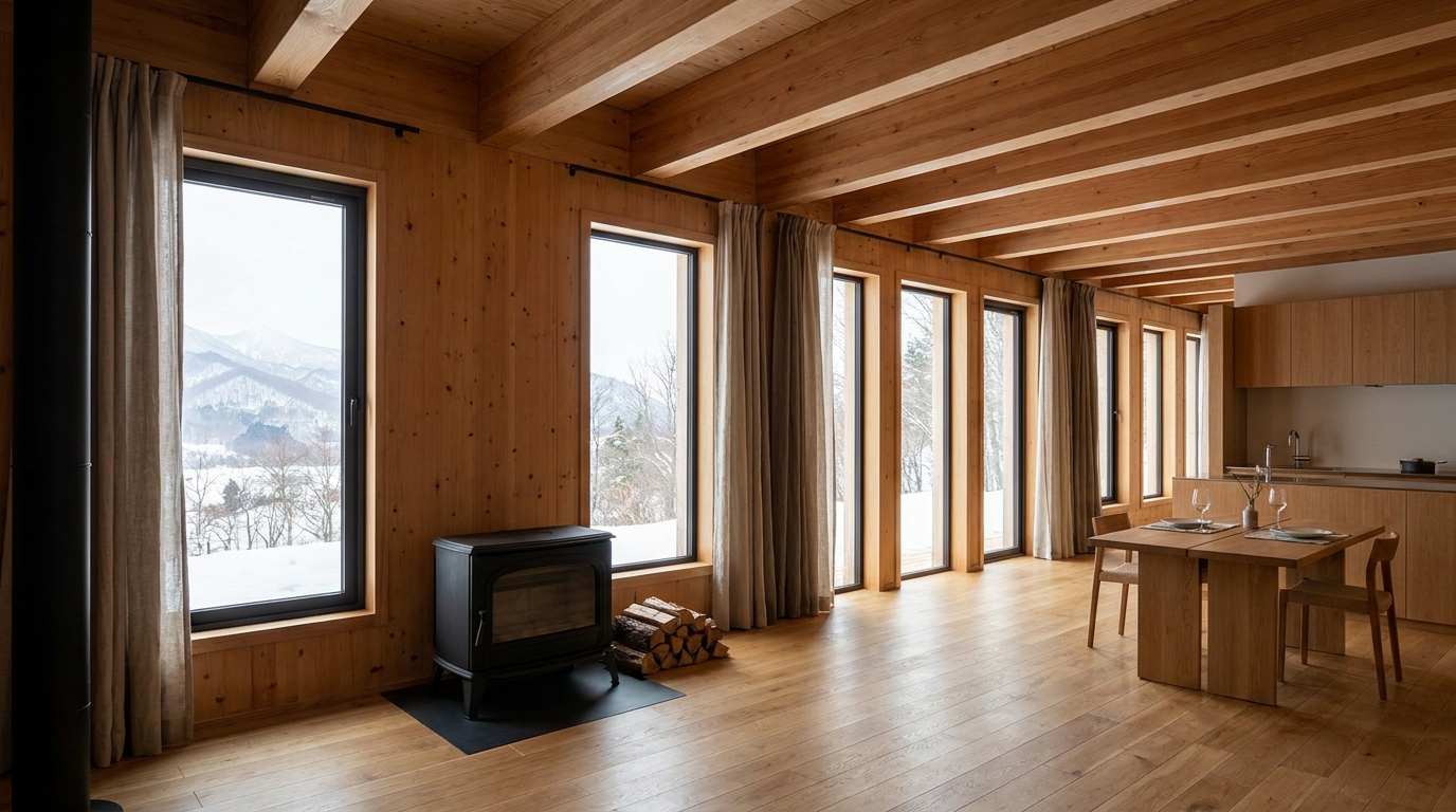 東の小屋 内観