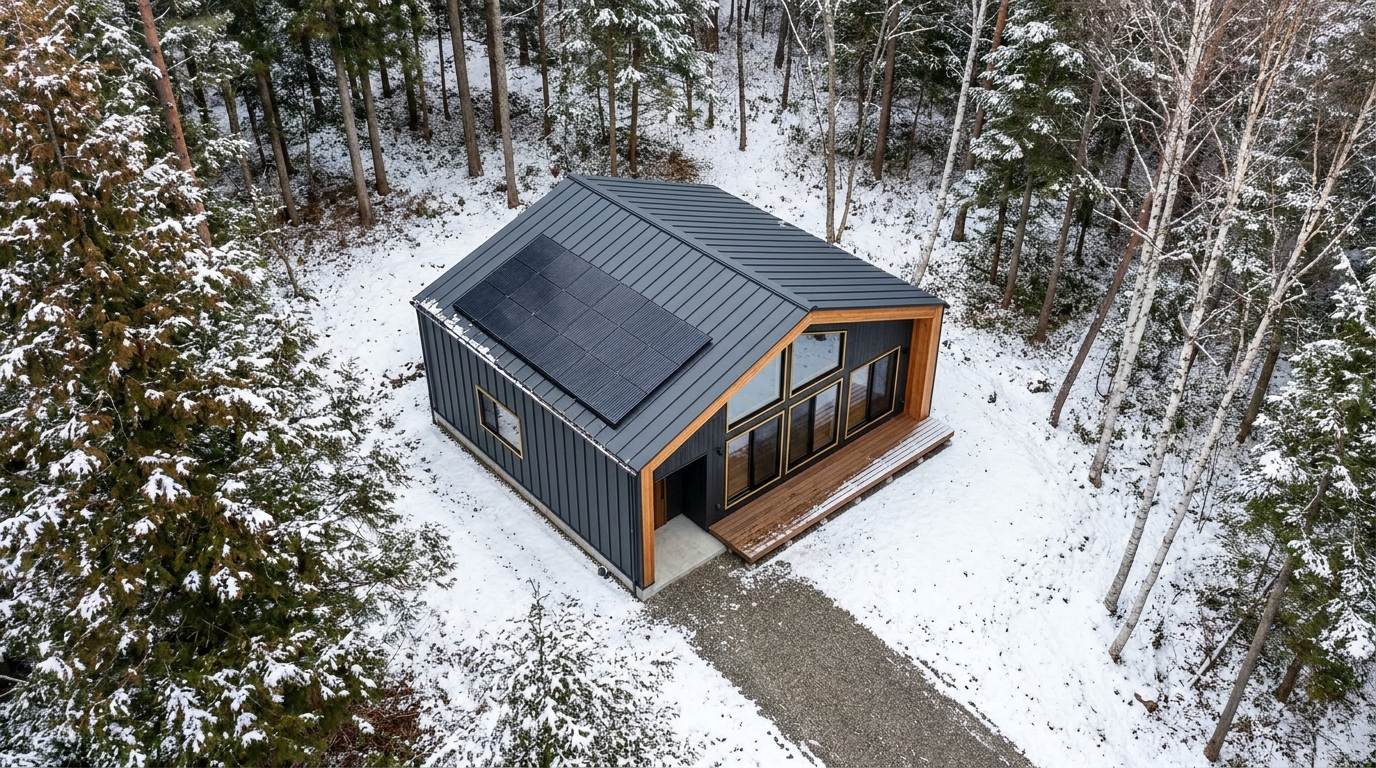 東の小屋 配置
