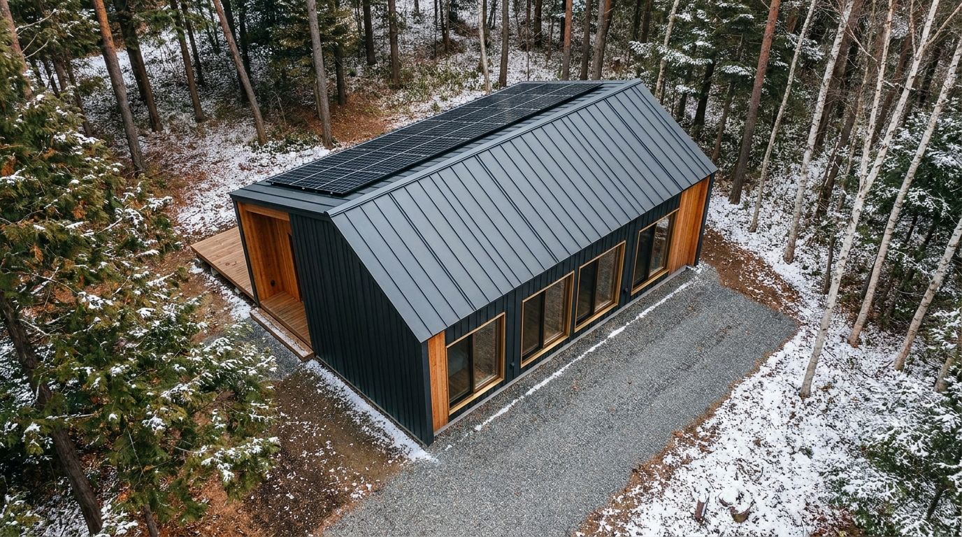 霧の小屋 配置