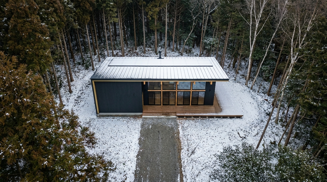 月の小屋 配置