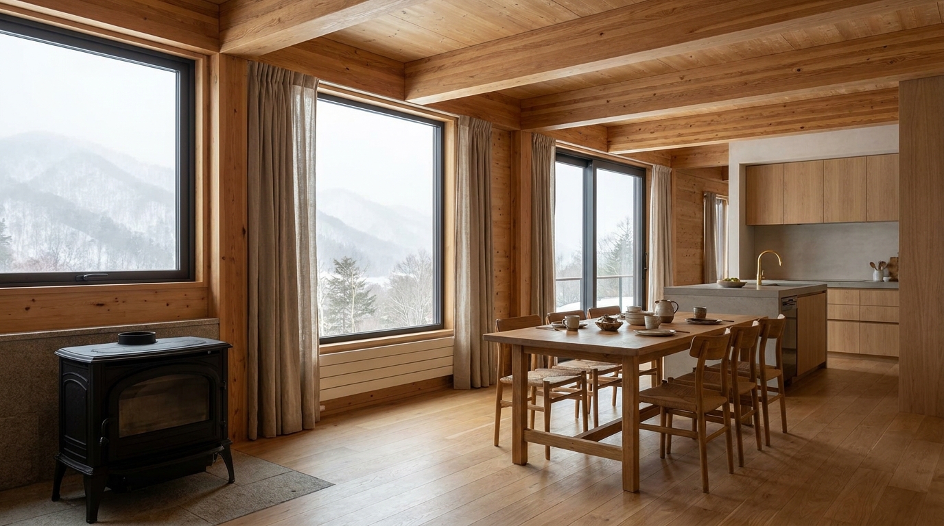 西の小屋 内観