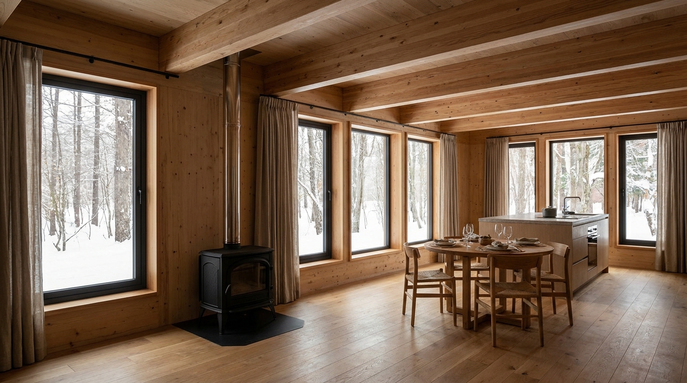 西の小屋 内観