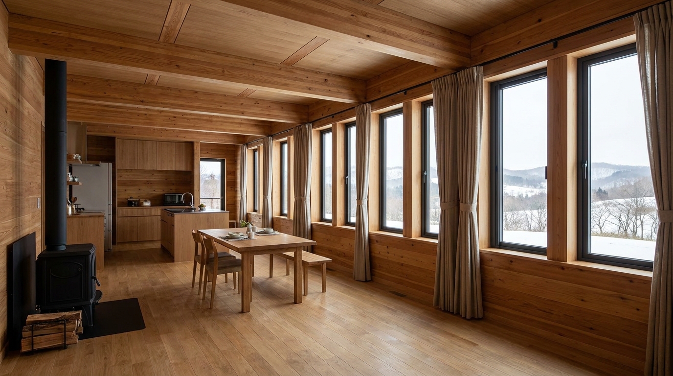 東の小屋 内観