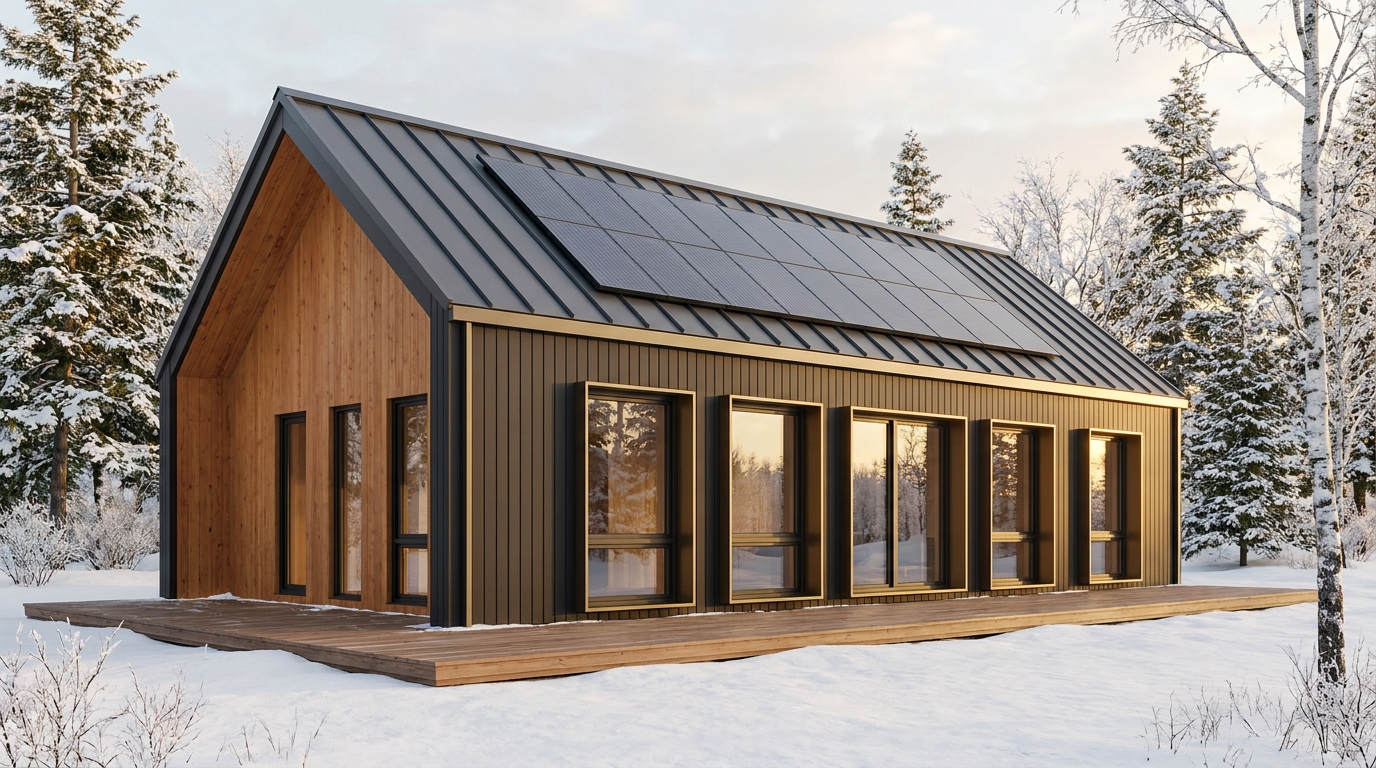 南の塔 外観 — AI render based on BIM specs