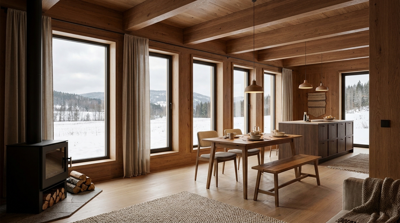 西の小屋 内観
