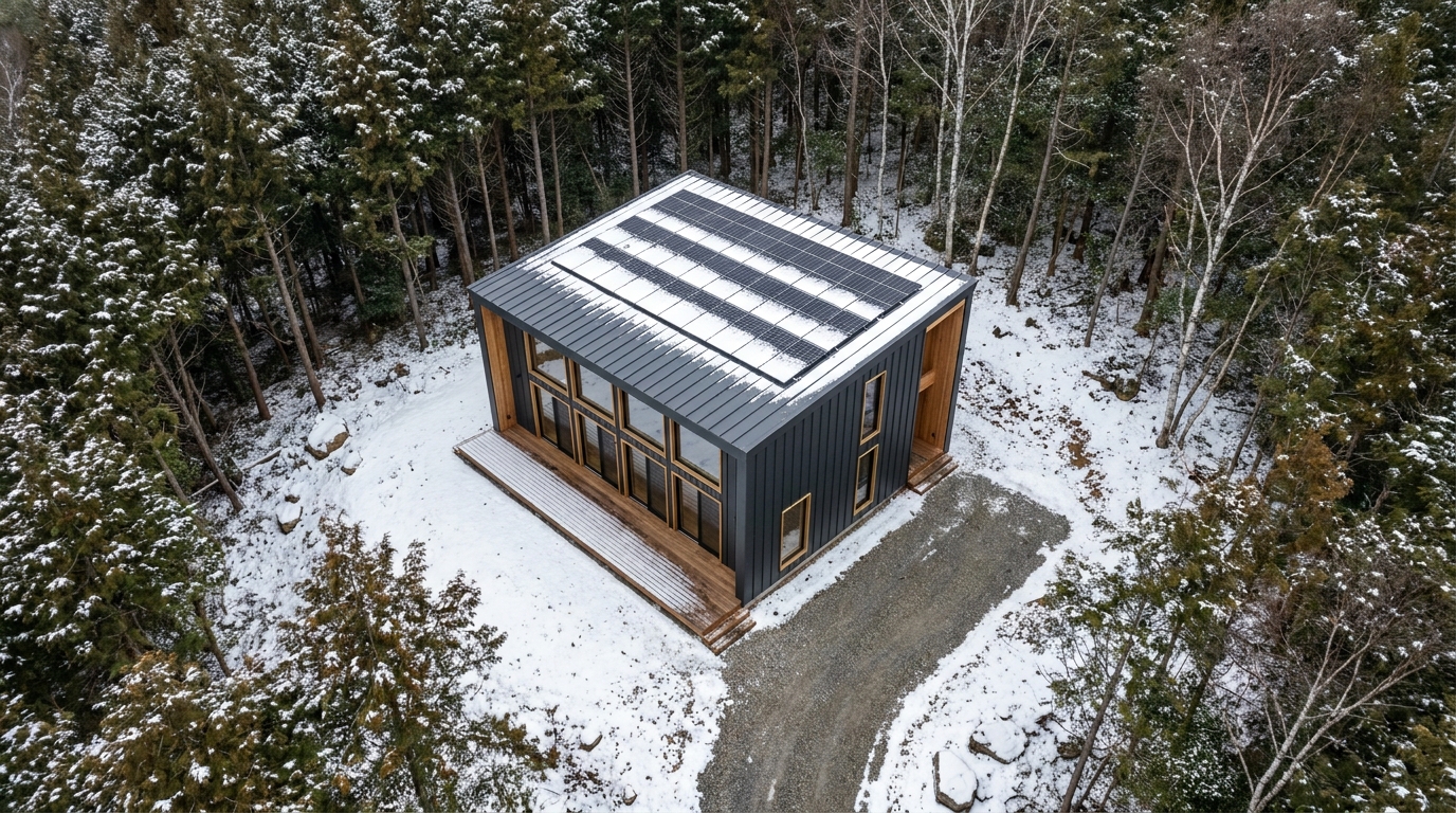 南の小屋 配置