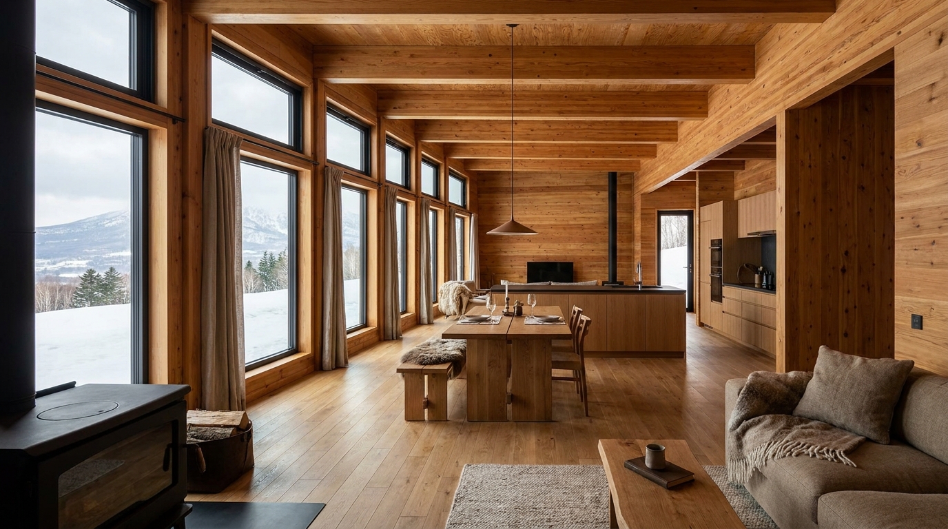 東の小屋 内観