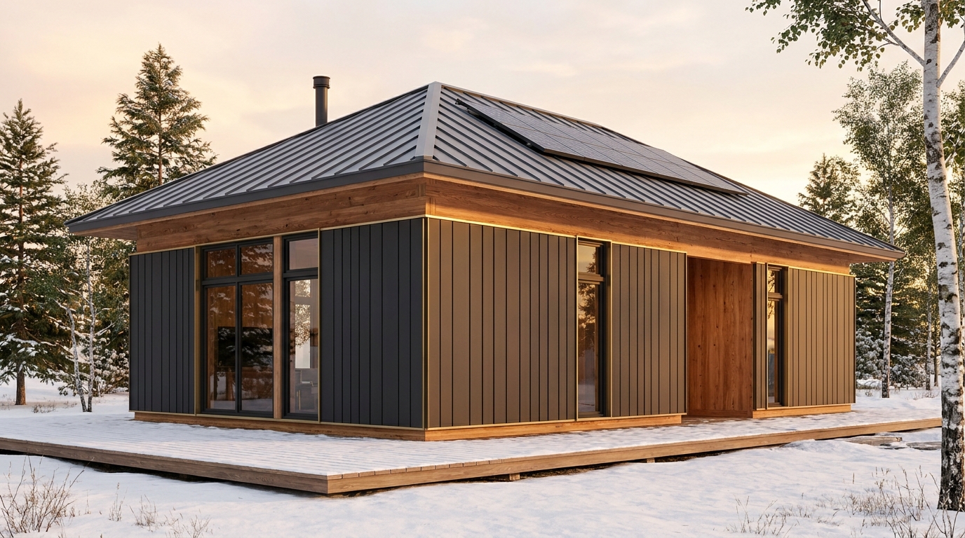 月の杜 外観 — AI render based on BIM specs