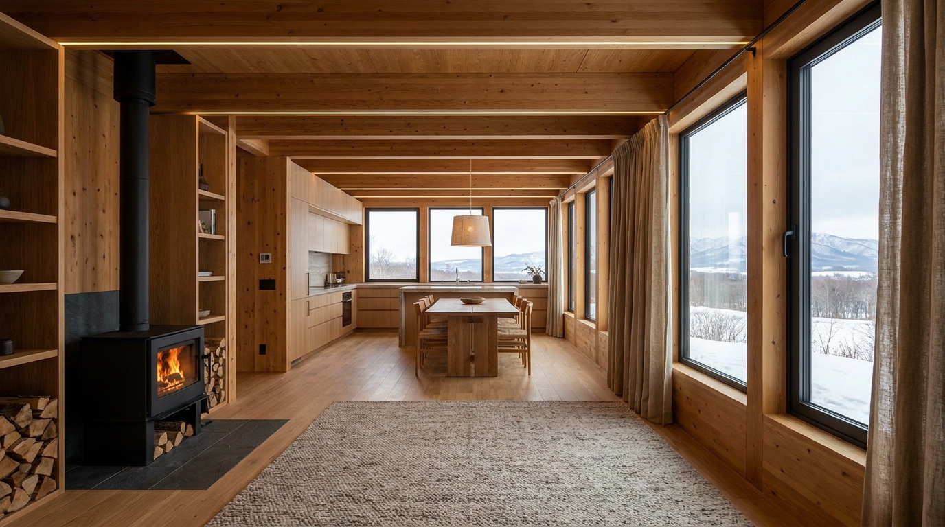 西の小屋 内観
