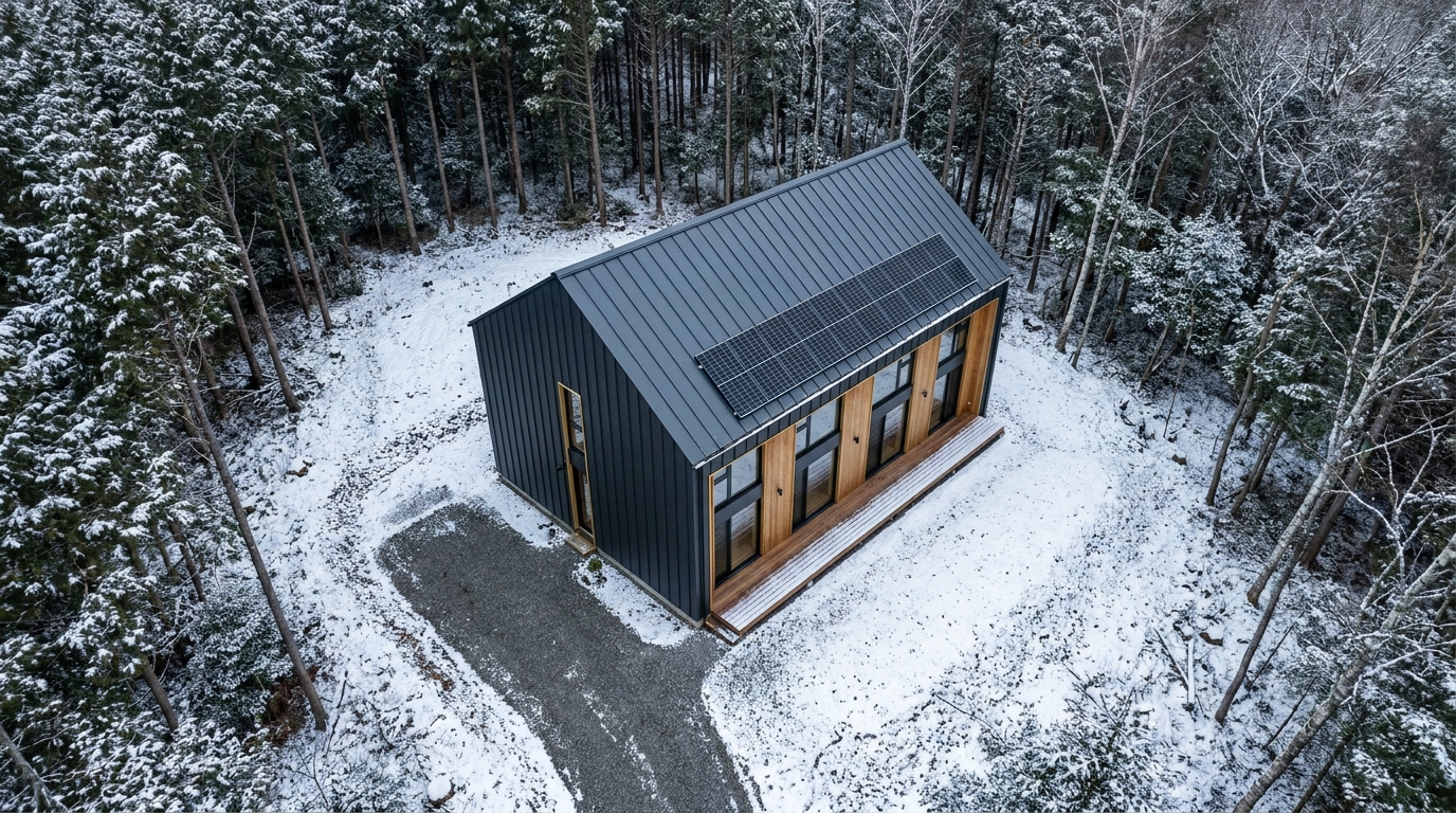 風の小屋 配置