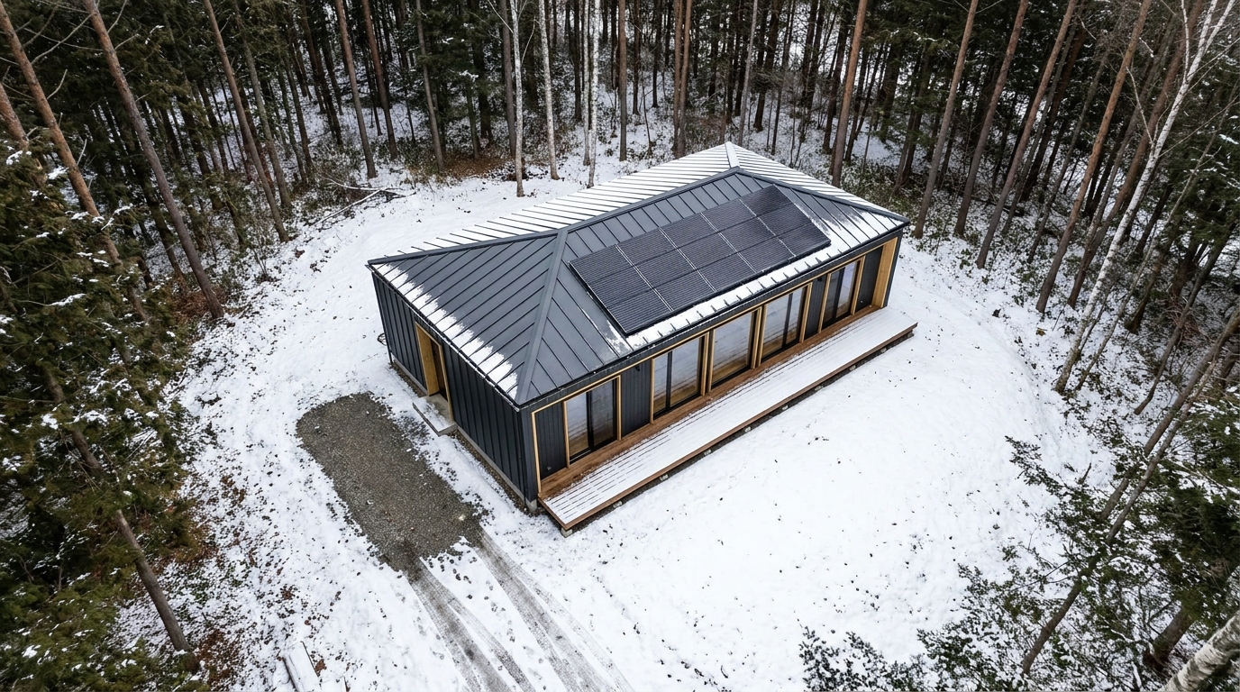 東の小屋 配置
