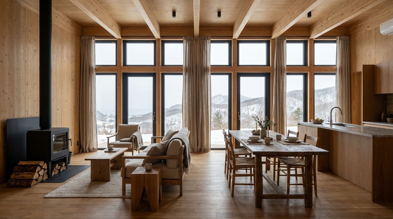 西の小屋 内観