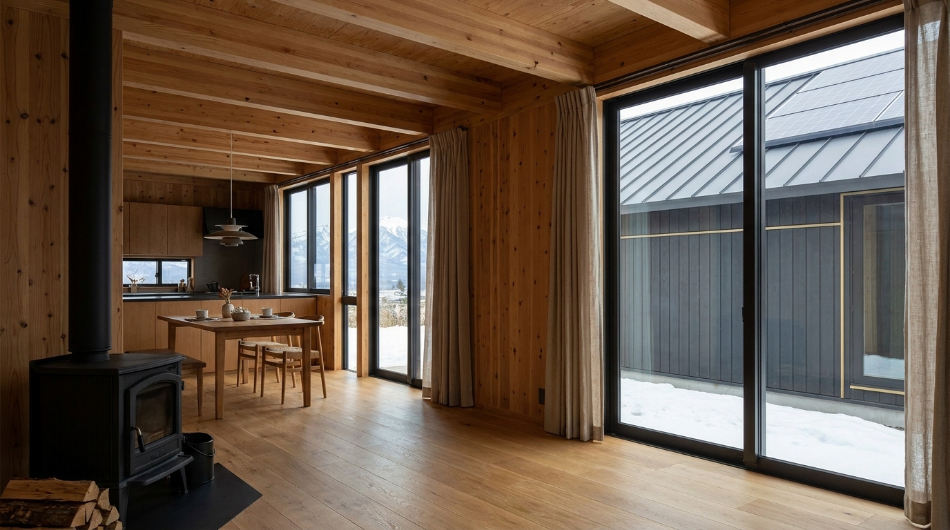 東の小屋 内観