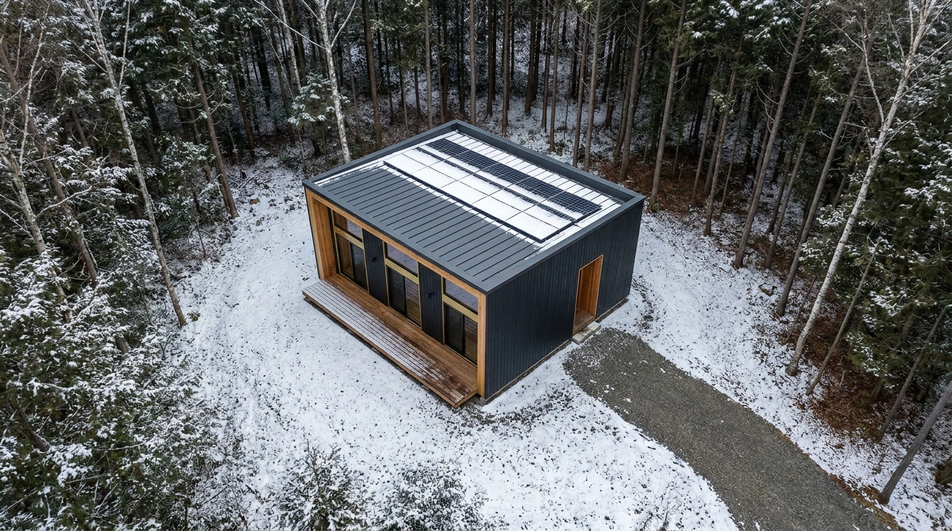 霧の小屋 配置