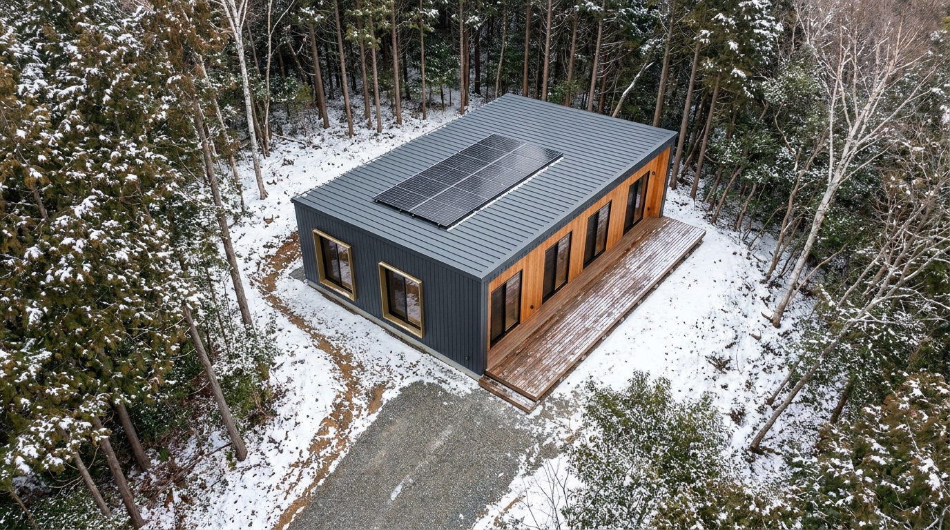東の小屋 配置