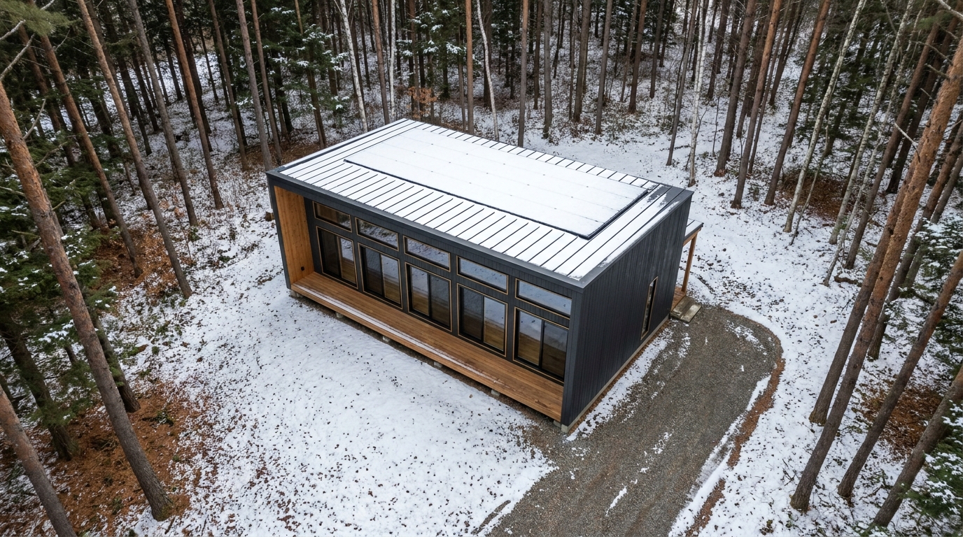 北の小屋 配置