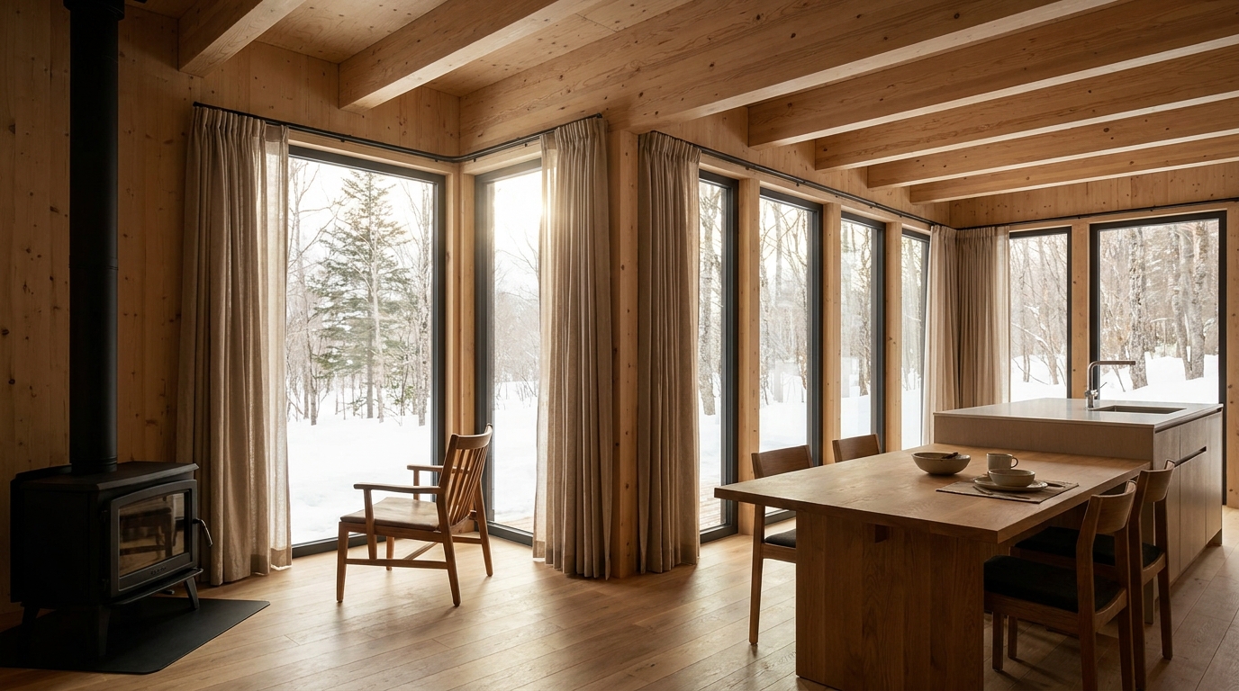 東の小屋 内観