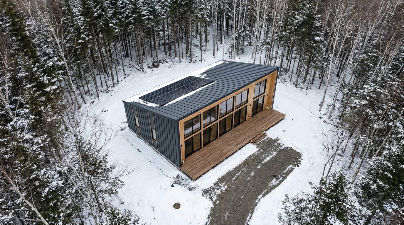 東の小屋 配置