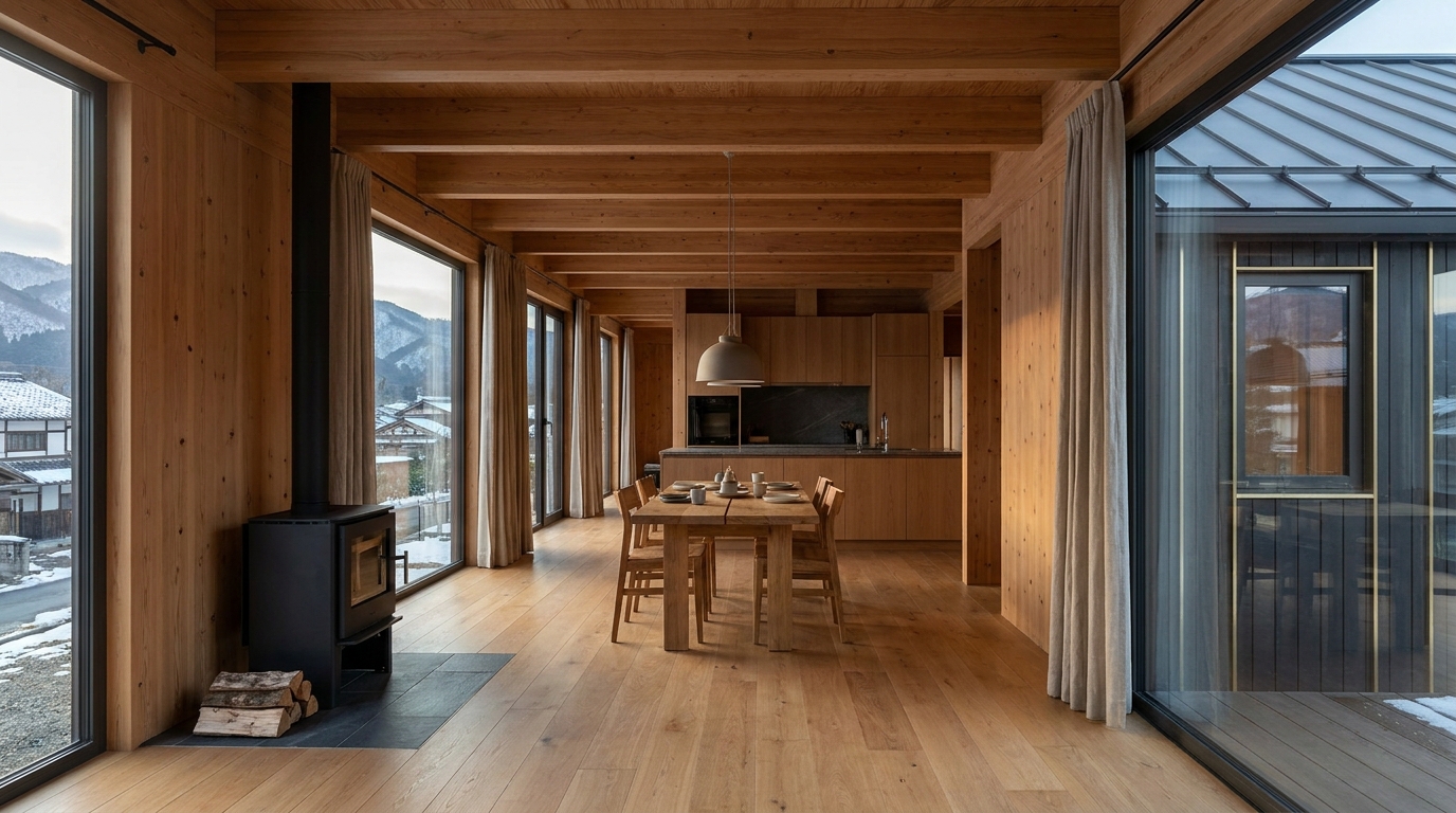 東の小屋 内観