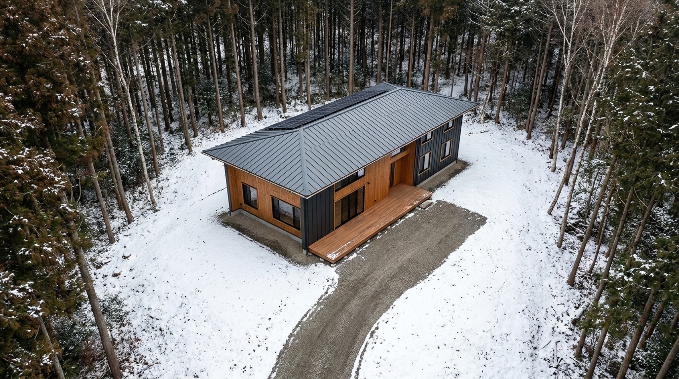 雪の庵 配置