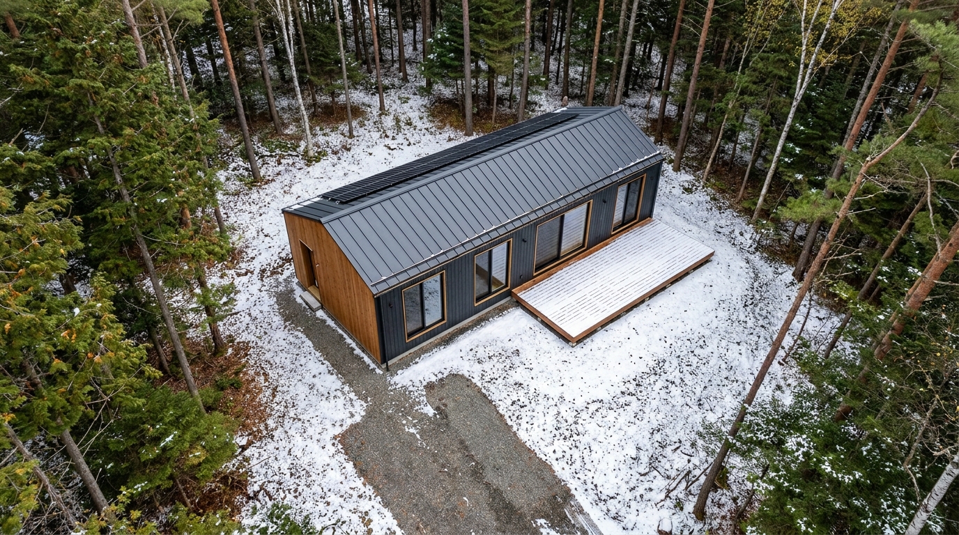 南の小屋 配置
