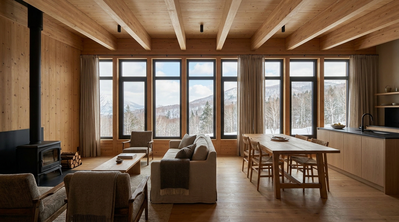 西の小屋 内観