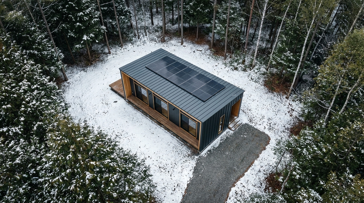 南の小屋 配置