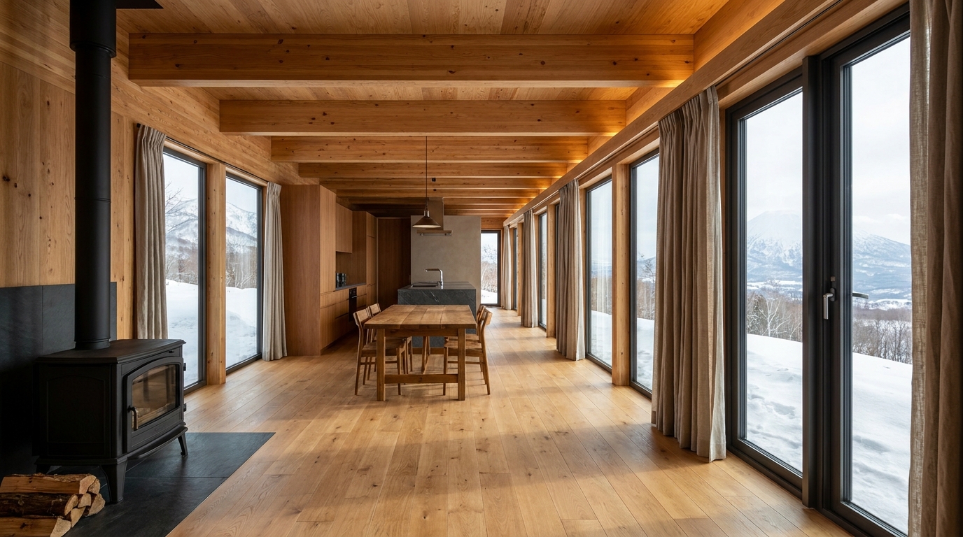 西の小屋 内観