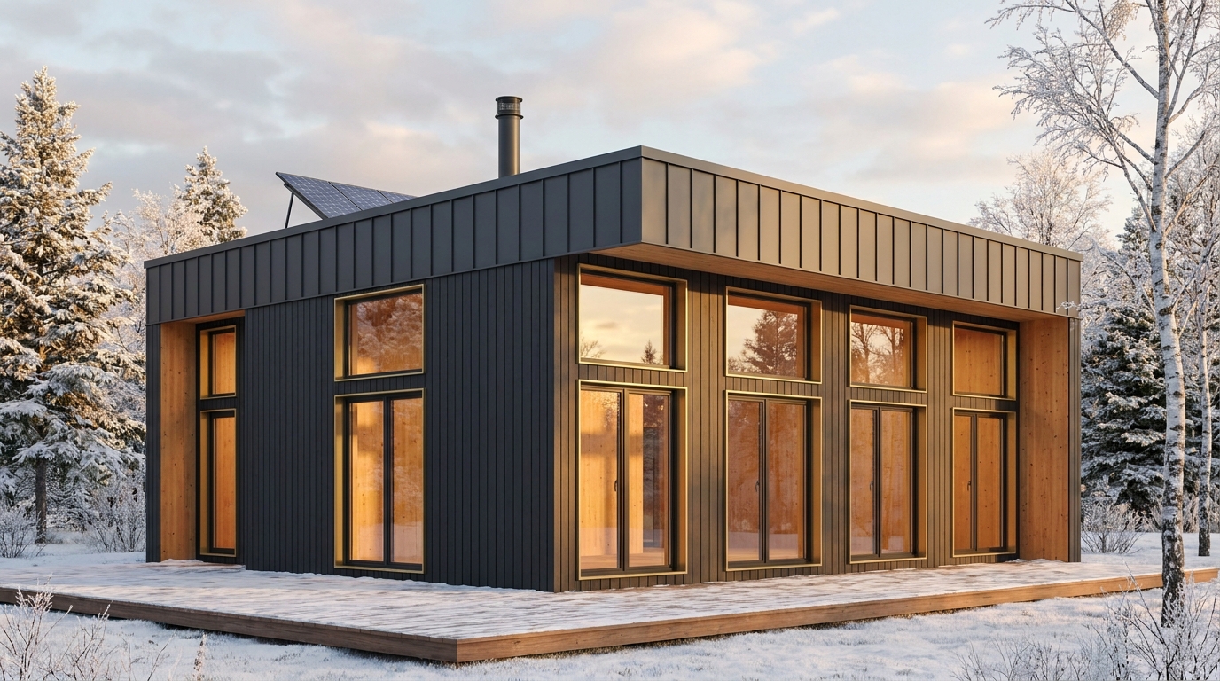 東の塔 外観 — AI render based on BIM specs