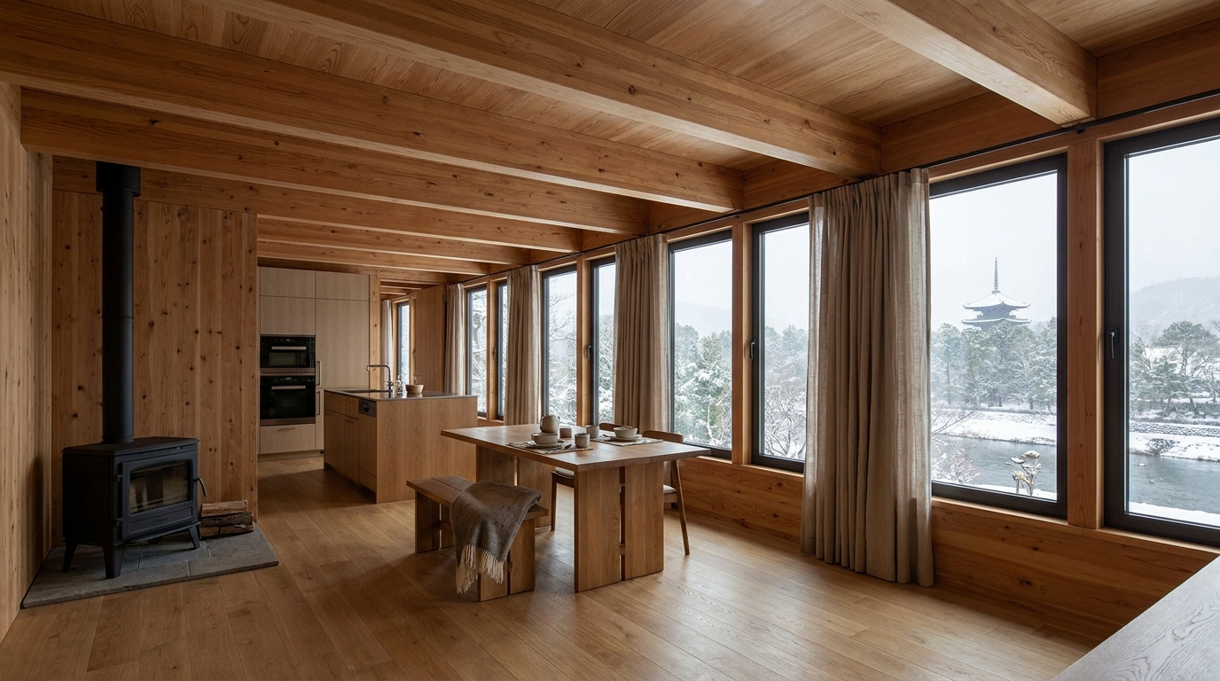 東の小屋 内観