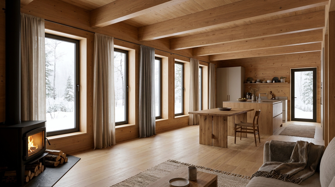東の小屋 内観