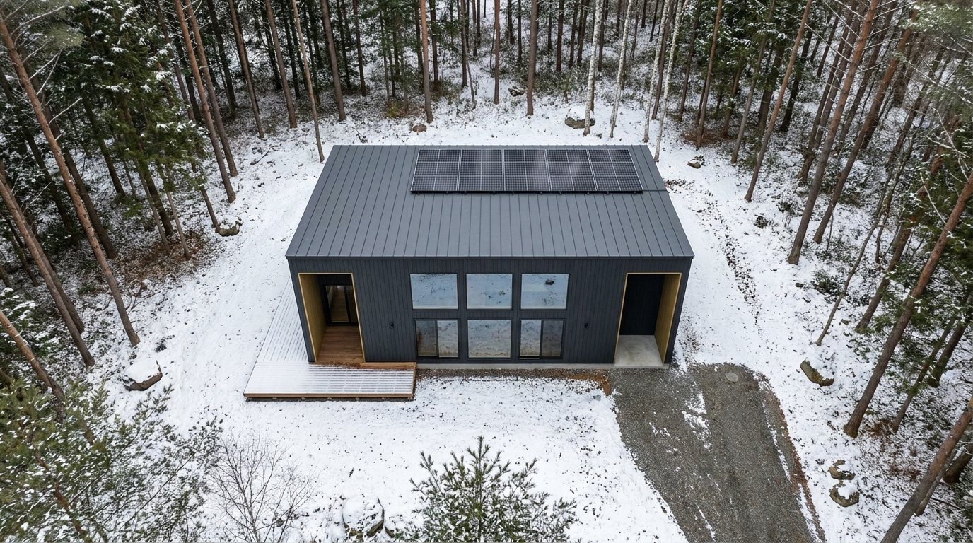 東の小屋 配置