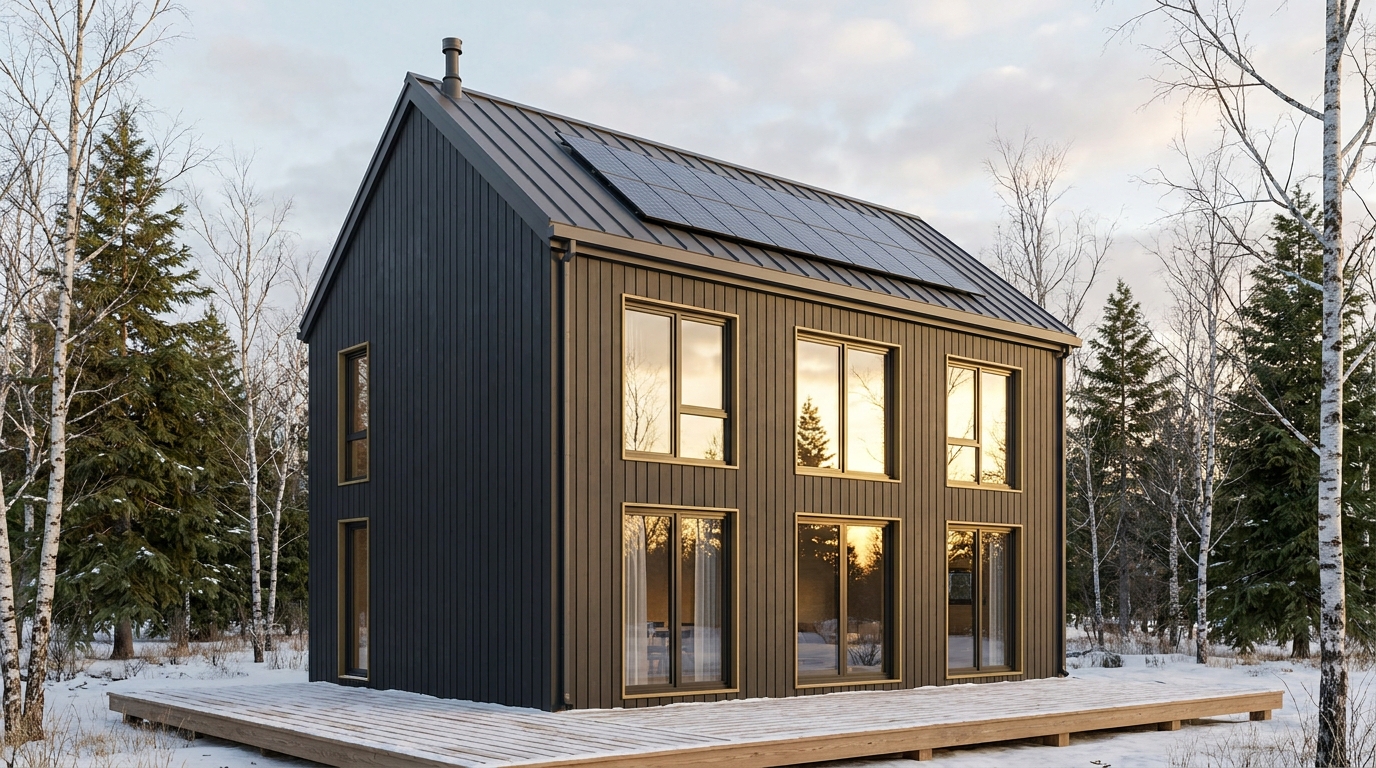 南の塔 外観 — AI render based on BIM specs