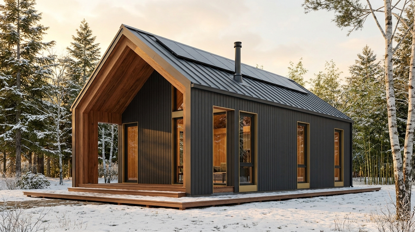 月の杜 外観 — AI render based on BIM specs