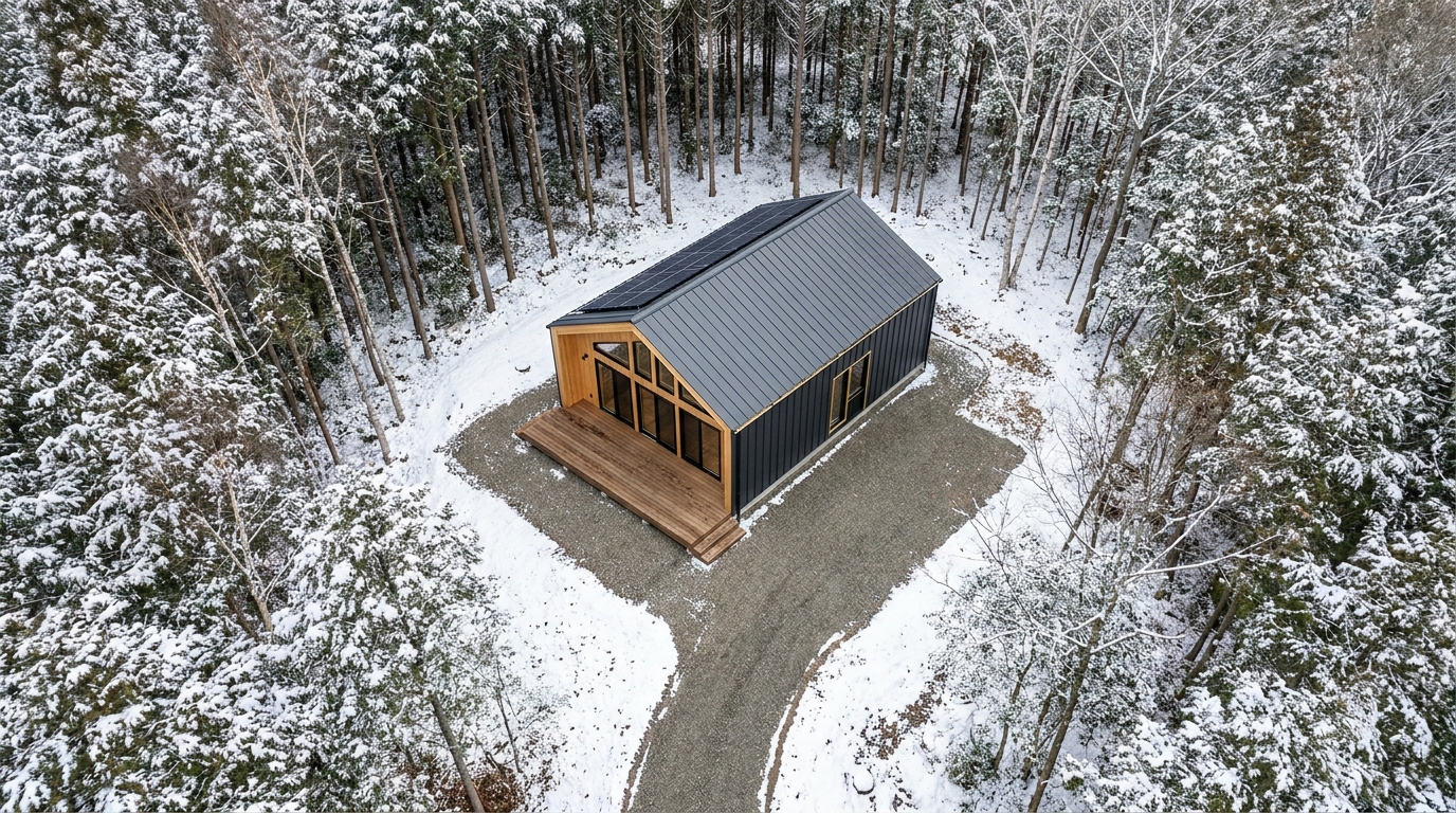 雪の庵 配置