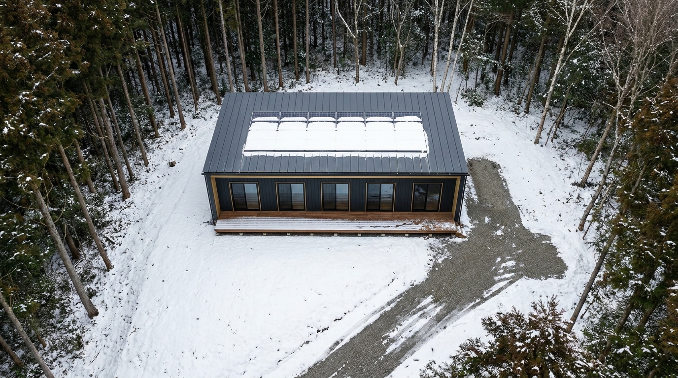 東の小屋 配置