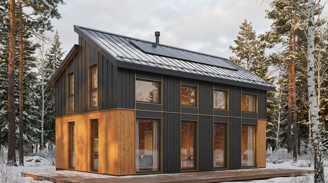 陽の杜 外観 — AI render based on BIM specs