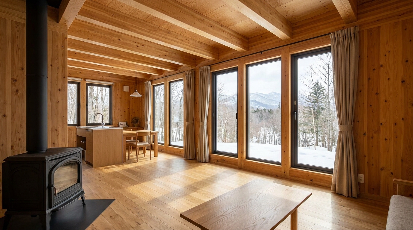 森の庵 内観