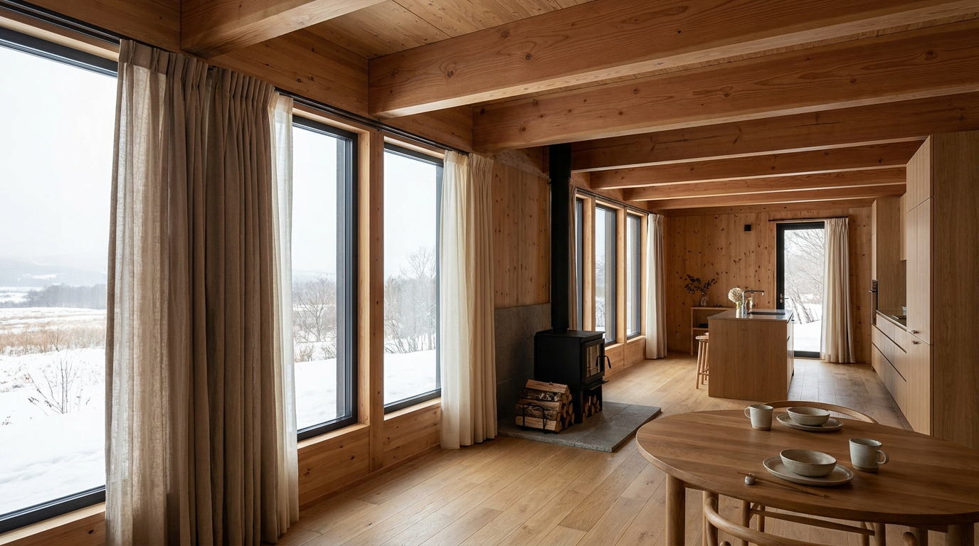 西の小屋 内観