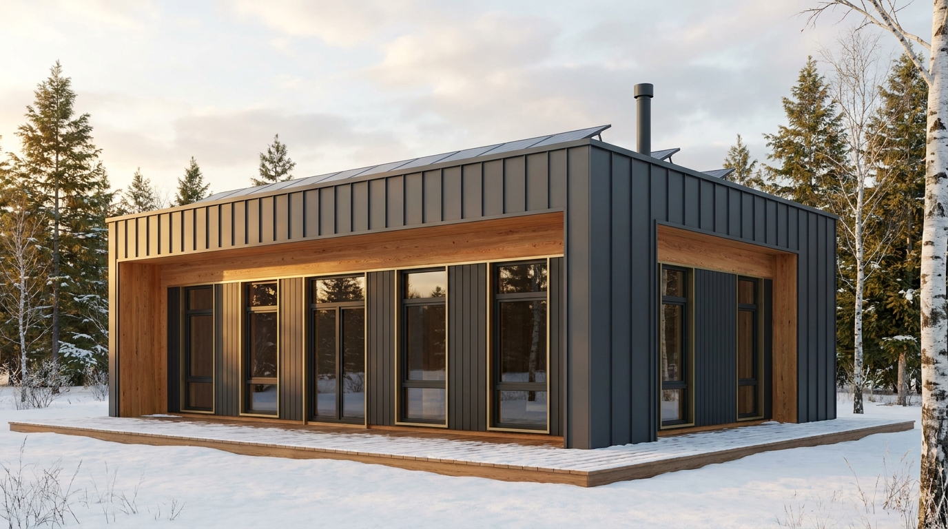 星の杜 外観 — AI render based on BIM specs