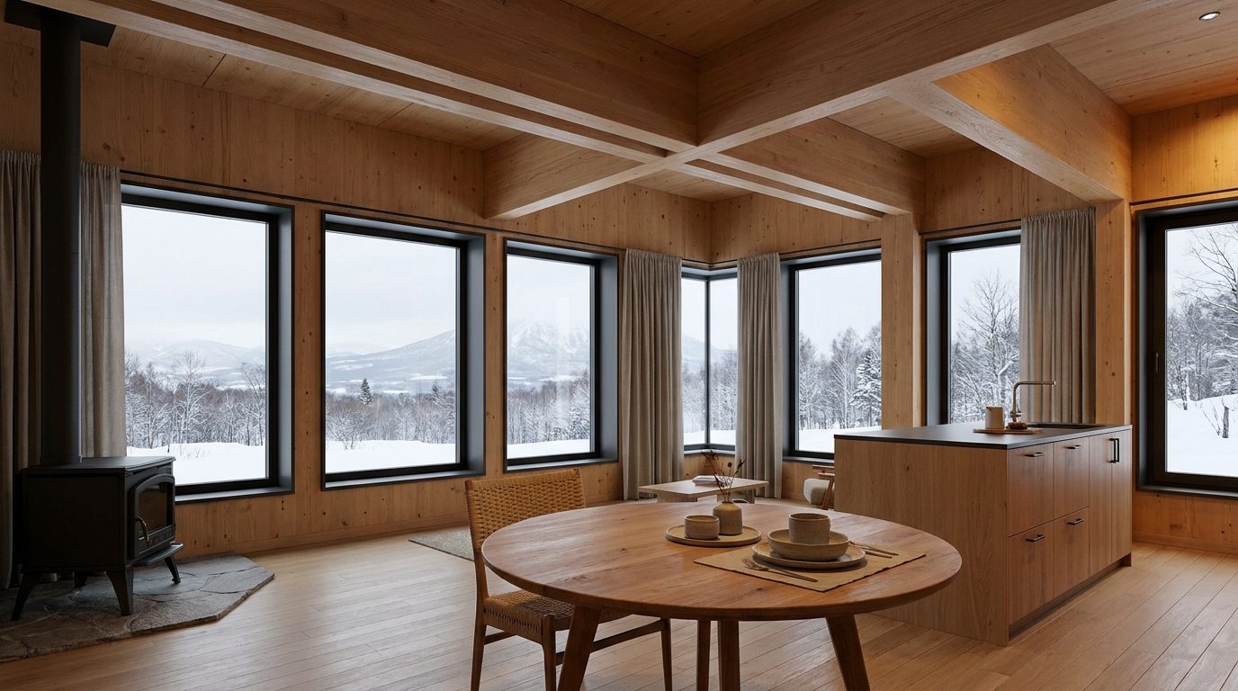 雪の館 内観